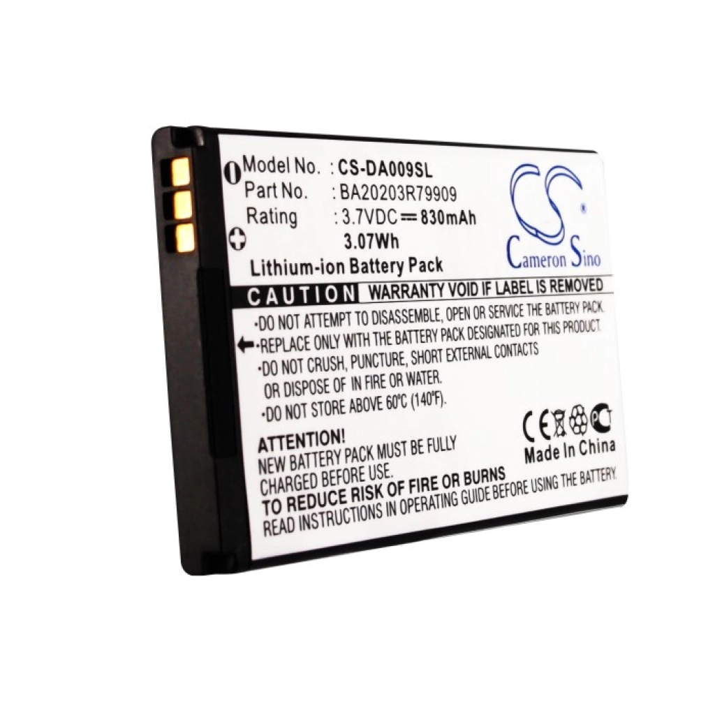 Baterie MP3, MP4, PMP Creative CS-DA009SL