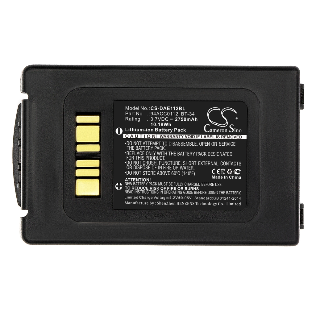 Baterii Baterie cod de bare, scanner CS-DAE112BL