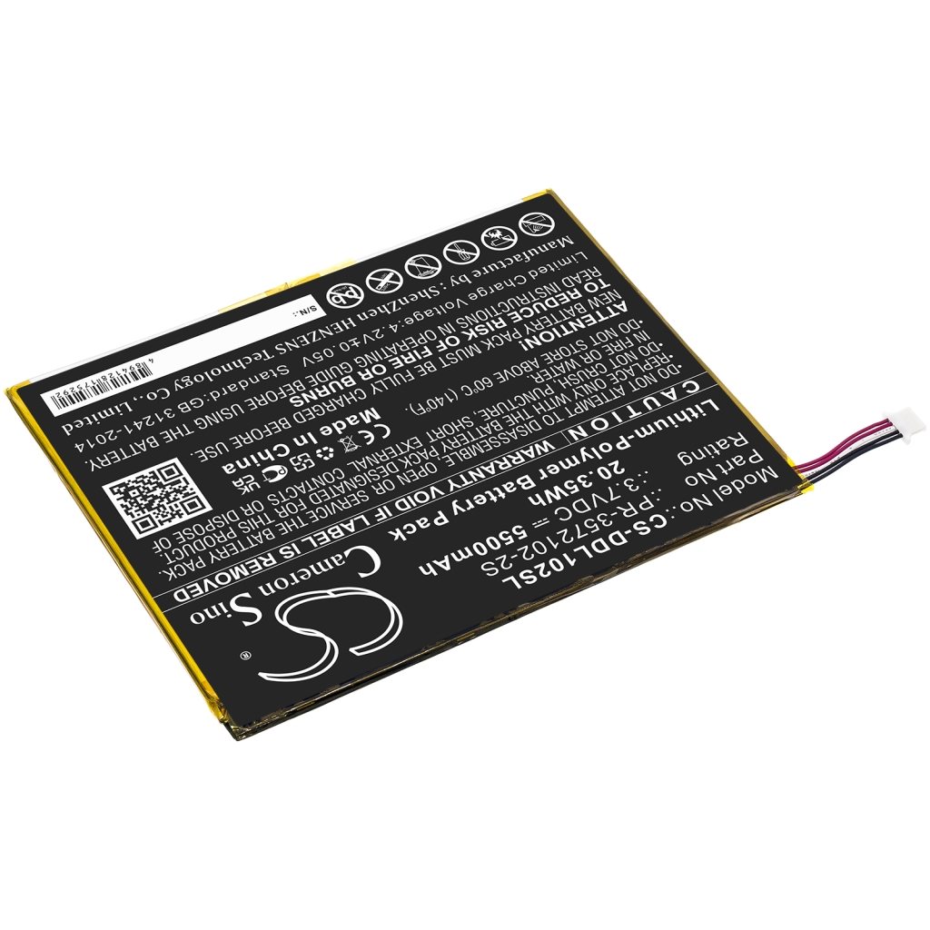 Înlocuire compatibilă pentru bateria Digiland PR-3572102-2S