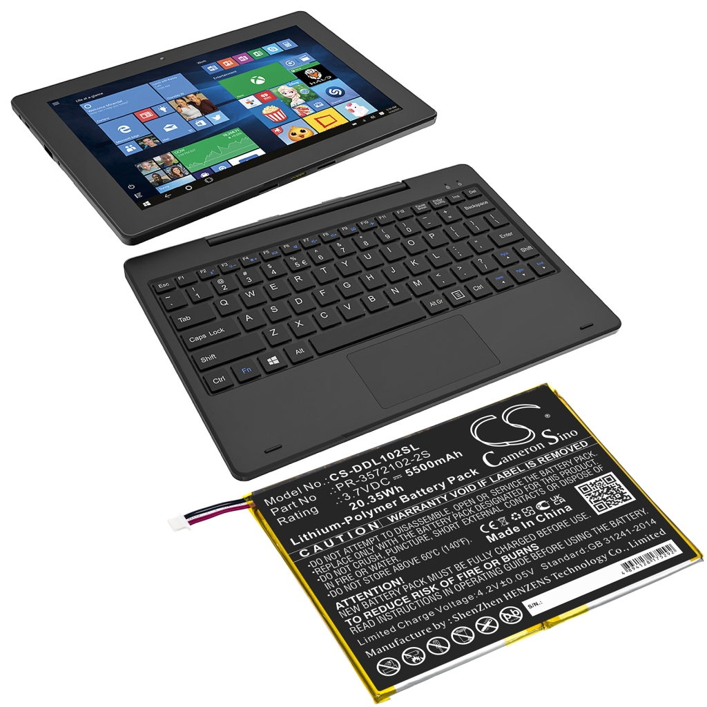 Înlocuire compatibilă pentru bateria Digiland PR-3572102-2S