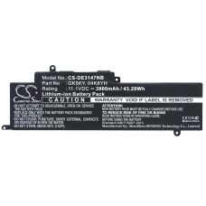Înlocuire compatibilă pentru bateria DELL 04K8YH,092NCT,0GK5KY,0WF28,451-BBKK...