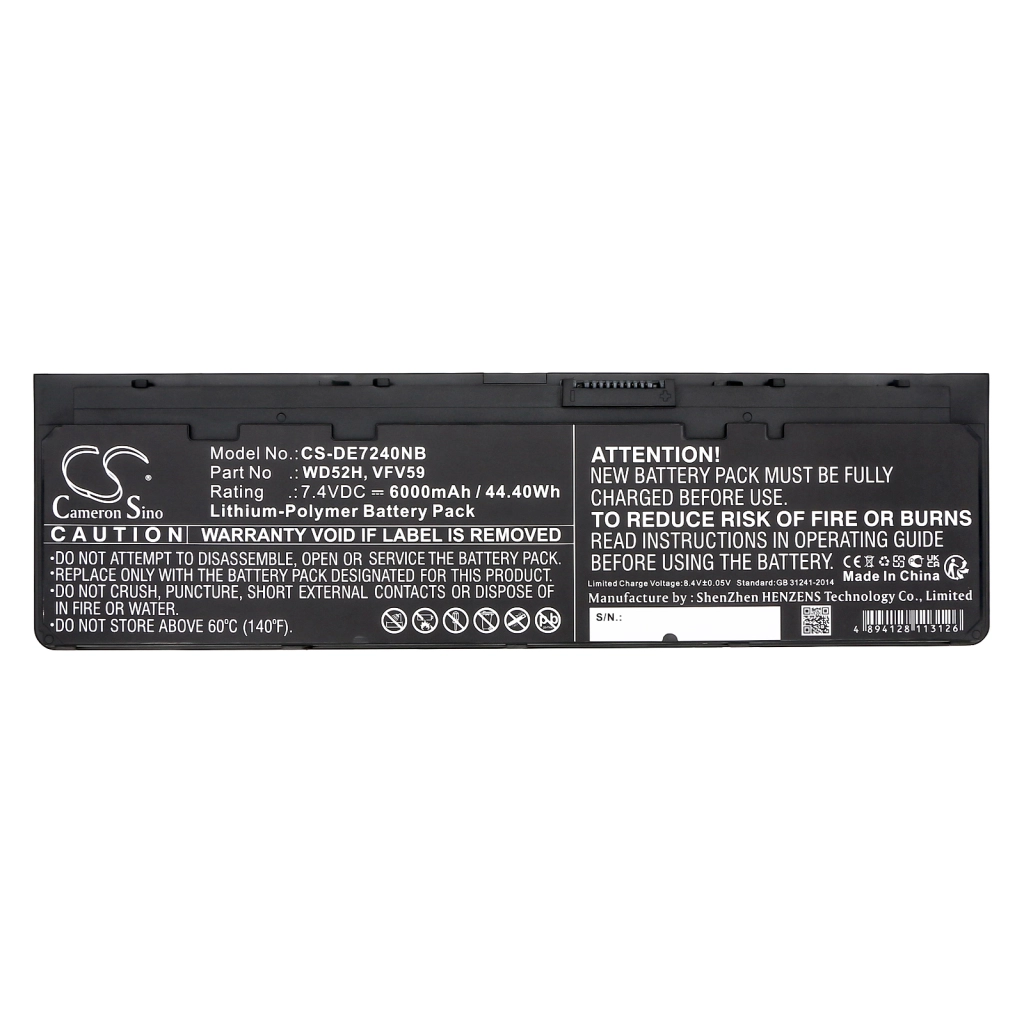 Battery Replaces 0KWFFN