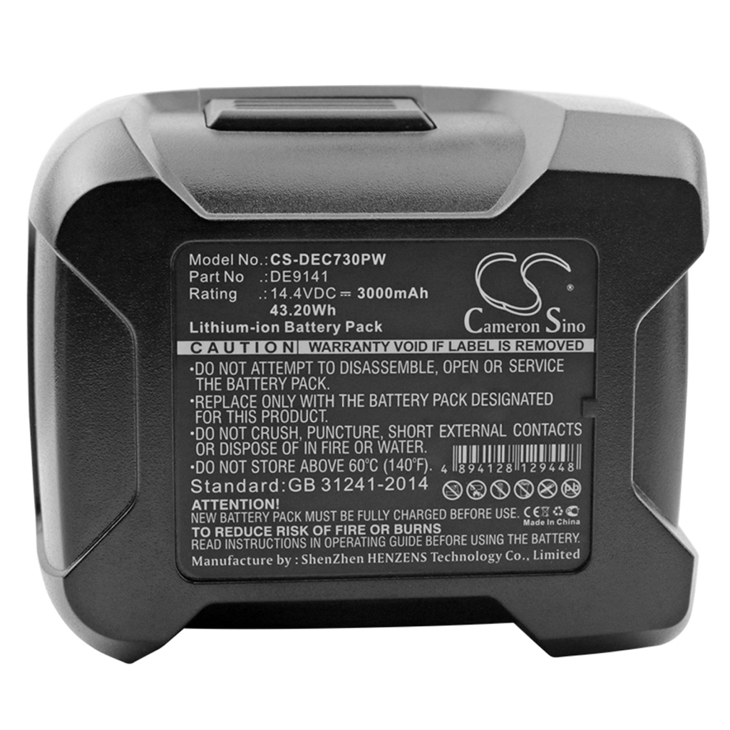 Înlocuire compatibilă pentru bateria DeWalt DE9141