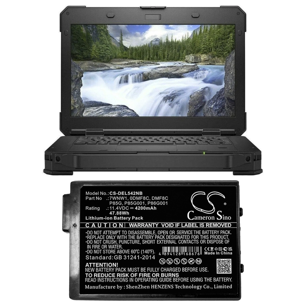 Notebook battery DELL CS-DEL542NB