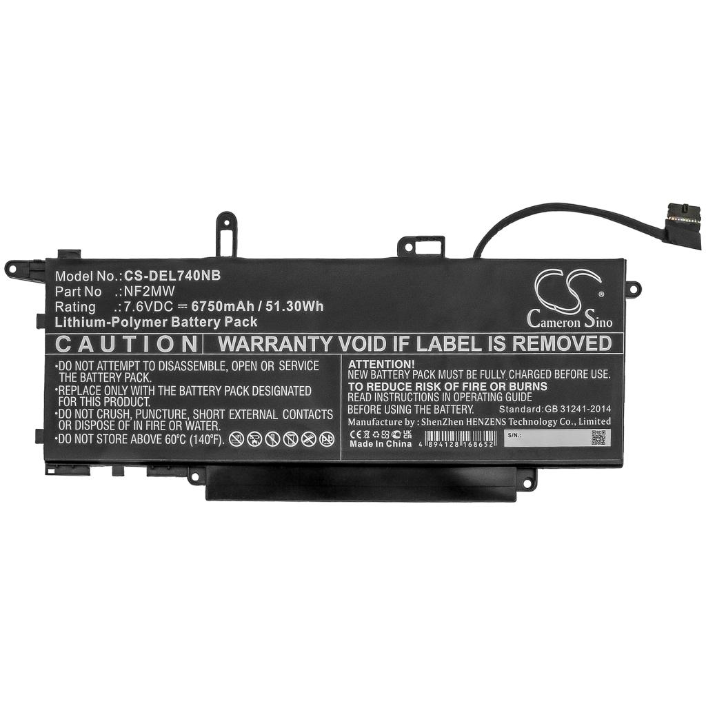 Baterii pentru laptop DELL CS-DEL740NB