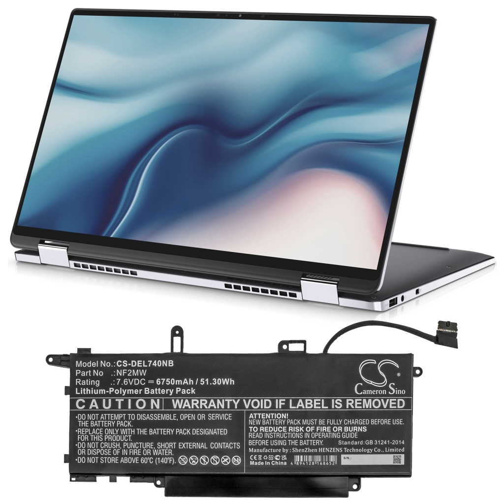 Baterii pentru laptop DELL CS-DEL740NB