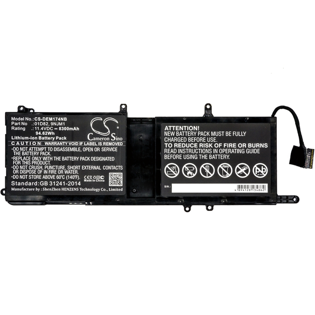 Baterii pentru laptop DELL ALW17C-D3749PS (CS-DEM174NB)