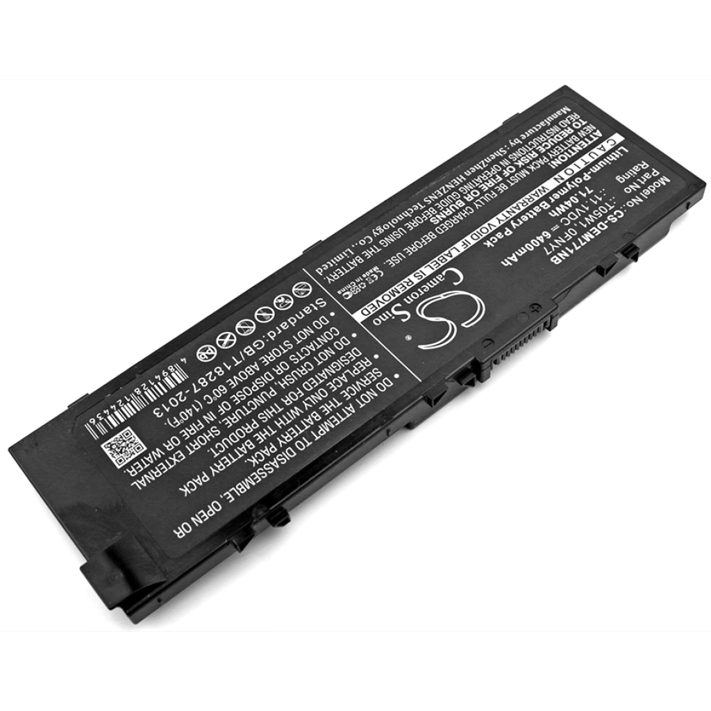 Notebook battery DELL Precision 15 7000
