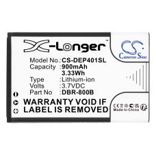 Compatible battery replacement for Brondi DBP-800B,DBR-800B,W11,W12