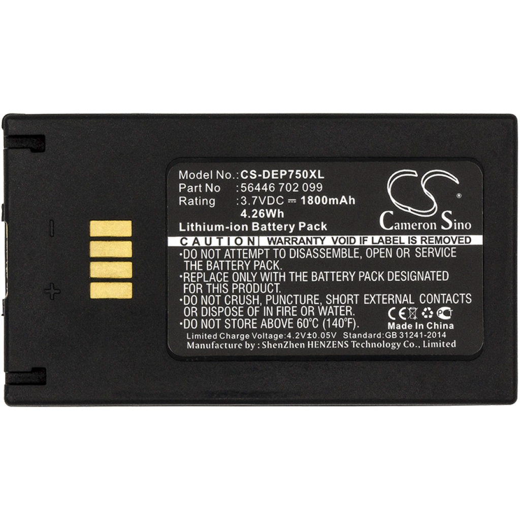 BarCode, Scanner Battery Vokkero GUARD FCE04