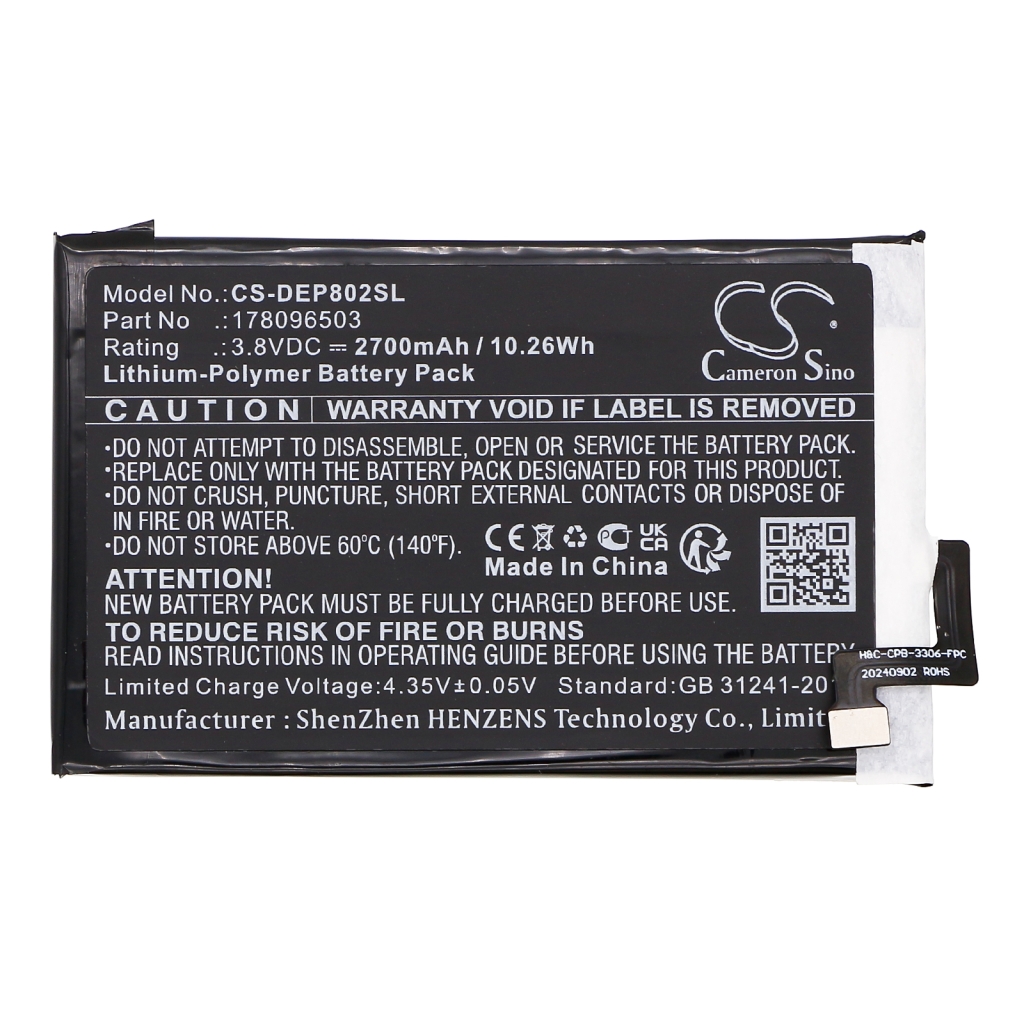 Baterie telefon mobil Doro 8020X (CS-DEP802SL)