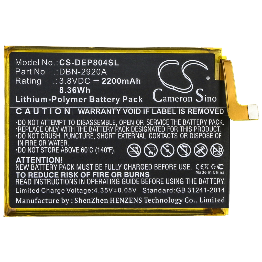 Baterie telefon mobil Doro DSB-0090 (CS-DEP804SL)