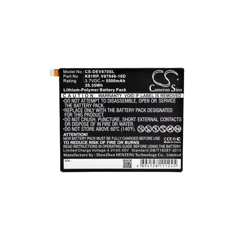 Baterii Baterie tabletă CS-DEV870SL