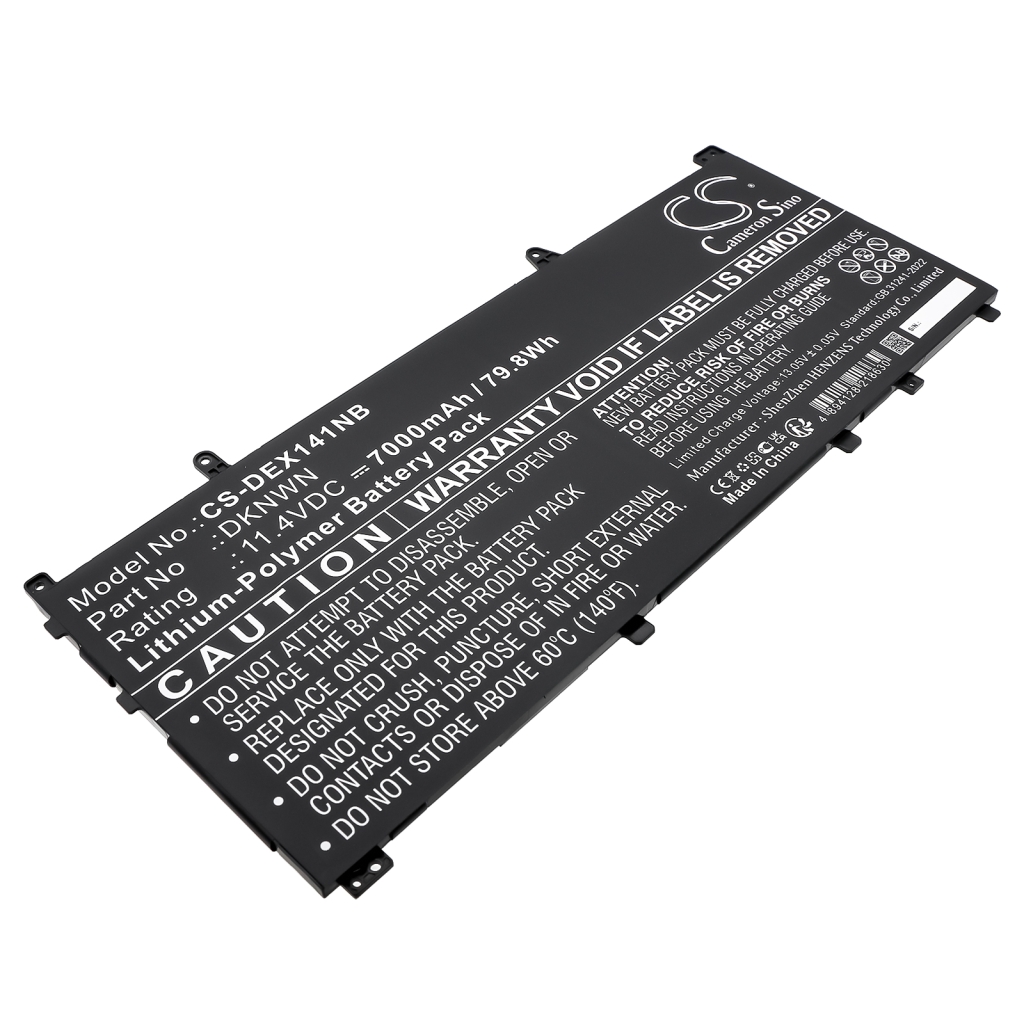 Notebook battery DELL CS-DEX141NB