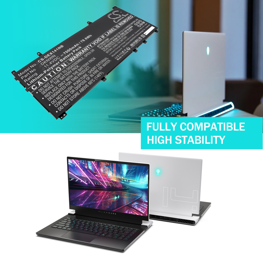 Notebook battery DELL CS-DEX141NB