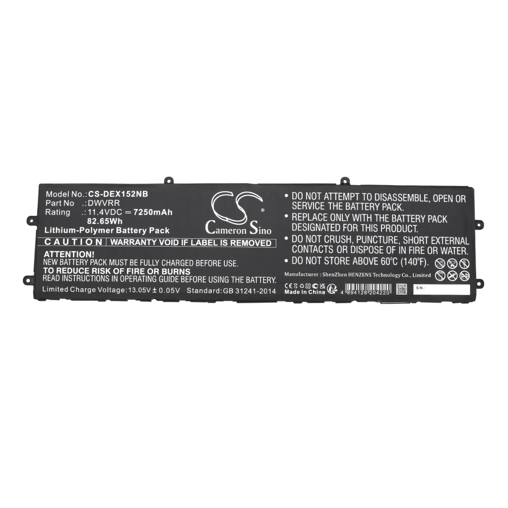 Baterii pentru laptop DELL X15 R2 NAHMX15R2_PH3E (CS-DEX152NB)