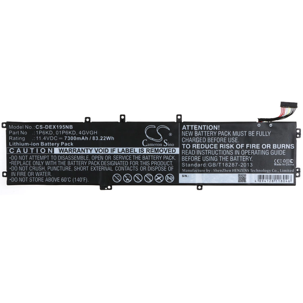 Notebook battery DELL XPS 15 9530