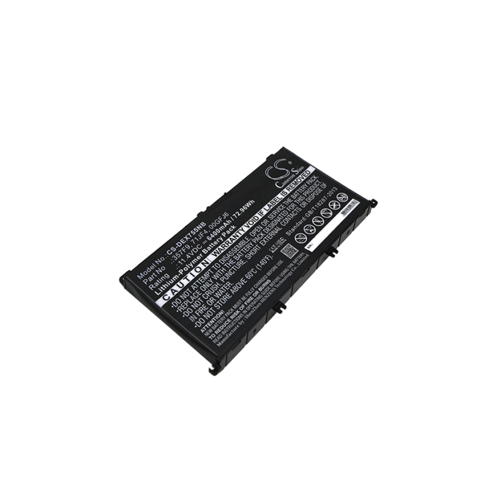 Baterii pentru laptop DELL Inspiron 15PD-1748B (CS-DEX755NB)