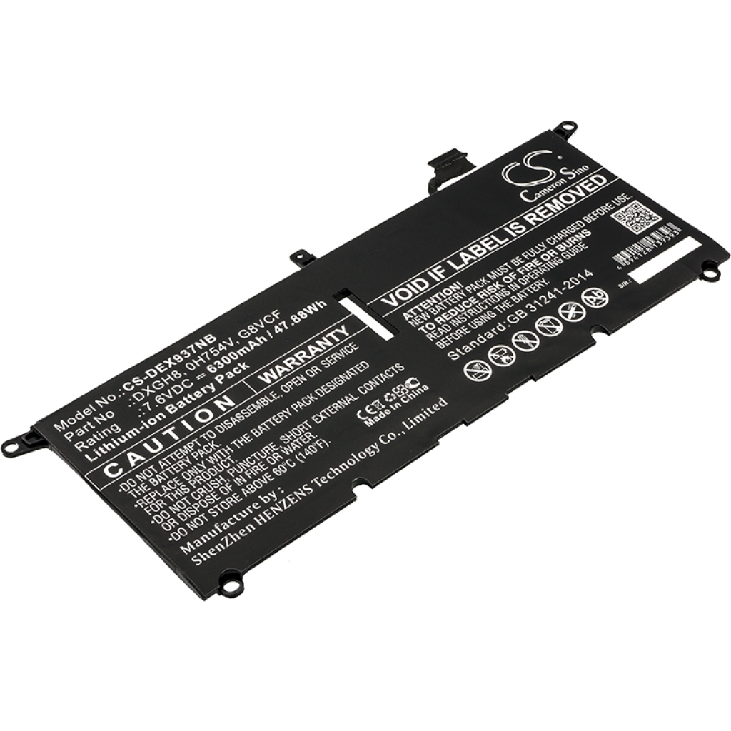 Baterii pentru laptop DELL XPS9370-7002SLV (CS-DEX937NB)