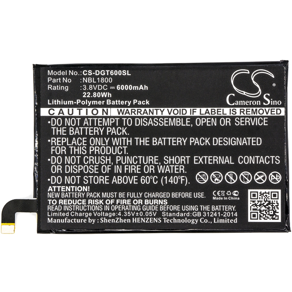 Baterie telefon mobil Doogee Homtom HT6 (CS-DGT600SL)