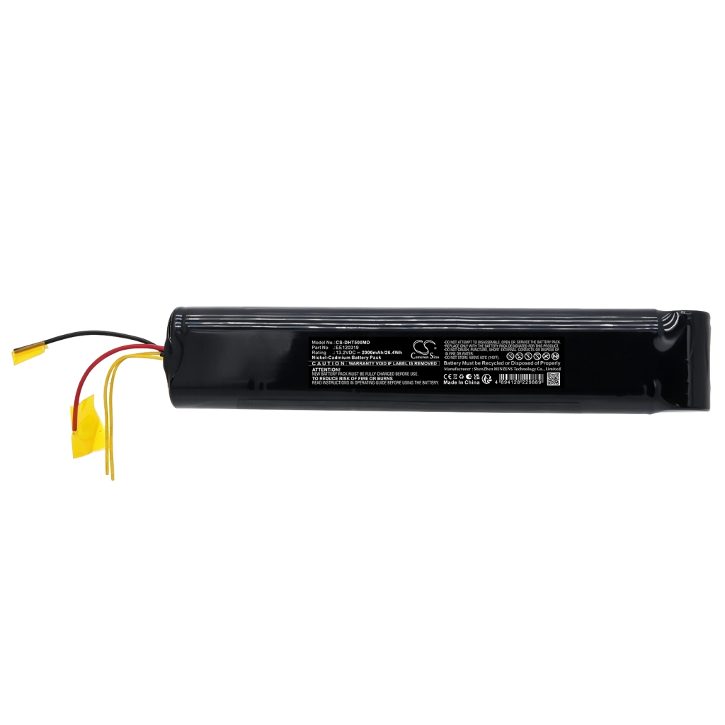 Battery compatible with Datex CS-DHT500MD