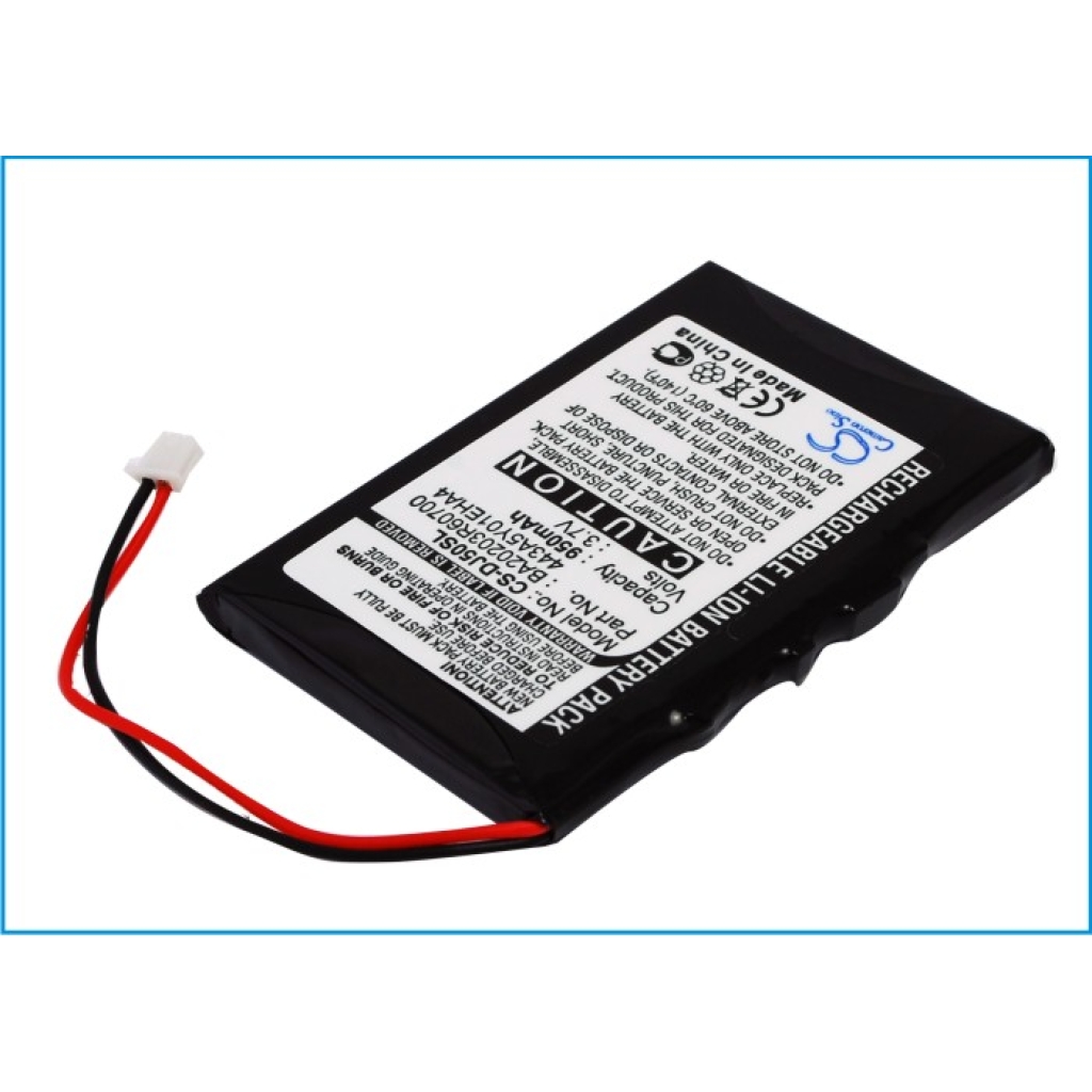 Baterii Baterie MP3, MP4, PMP CS-DJ50SL