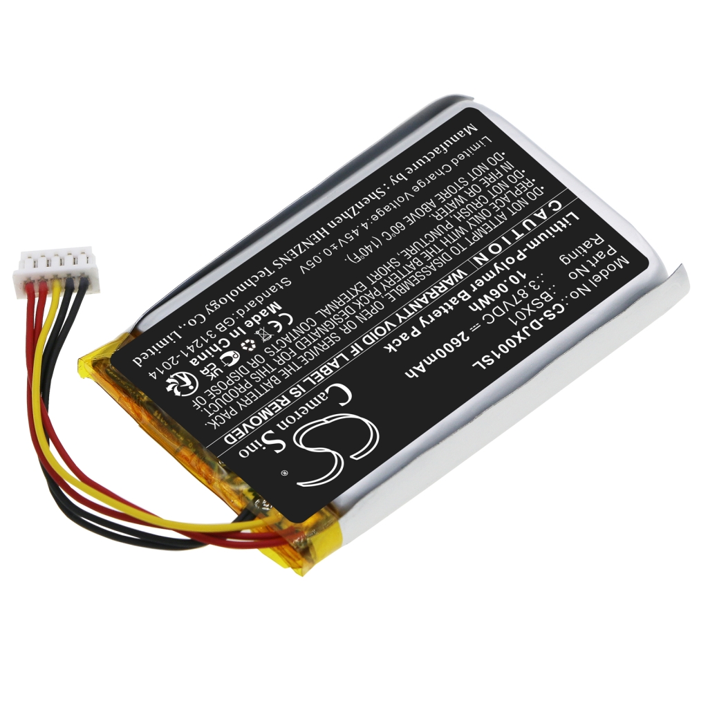 Baterii Înlocuiește BSX01-2600-3.87