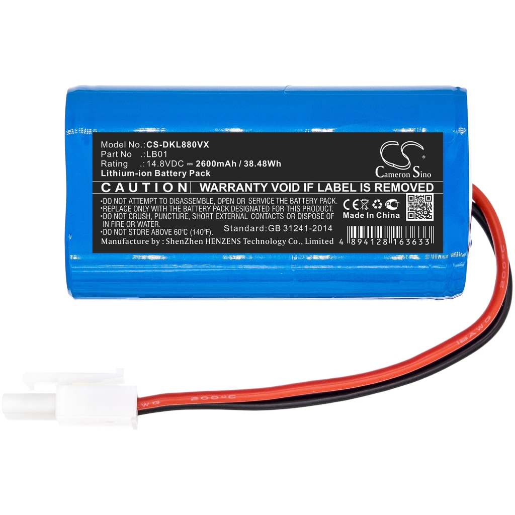 Compatible battery replacement for Donkey LB01
