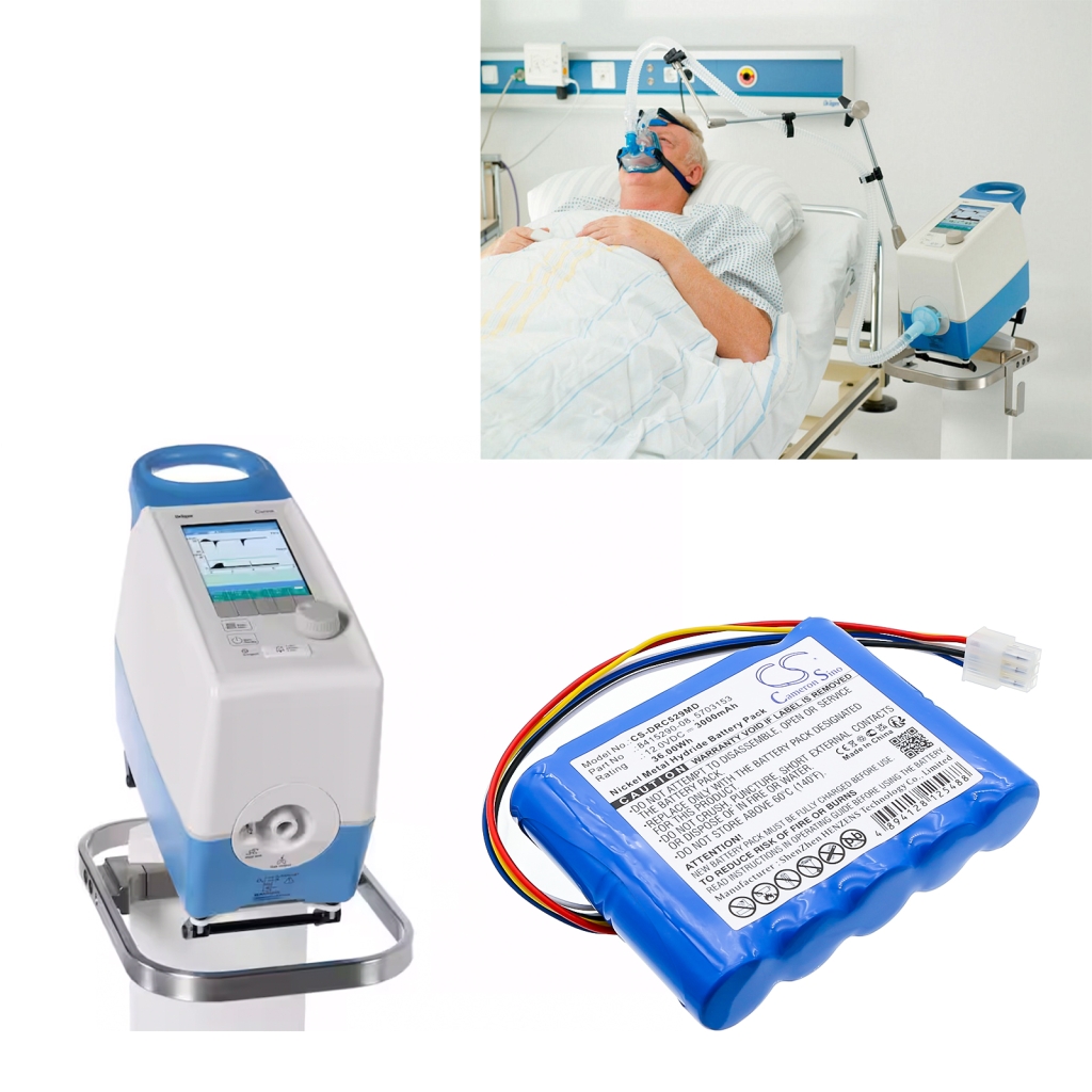 Baterie Înlocuiește Drager OM11759