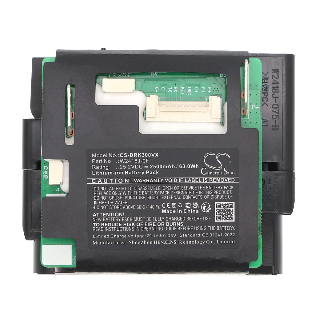 Înlocuire compatibilă pentru bateria Dreame W2418J-0F