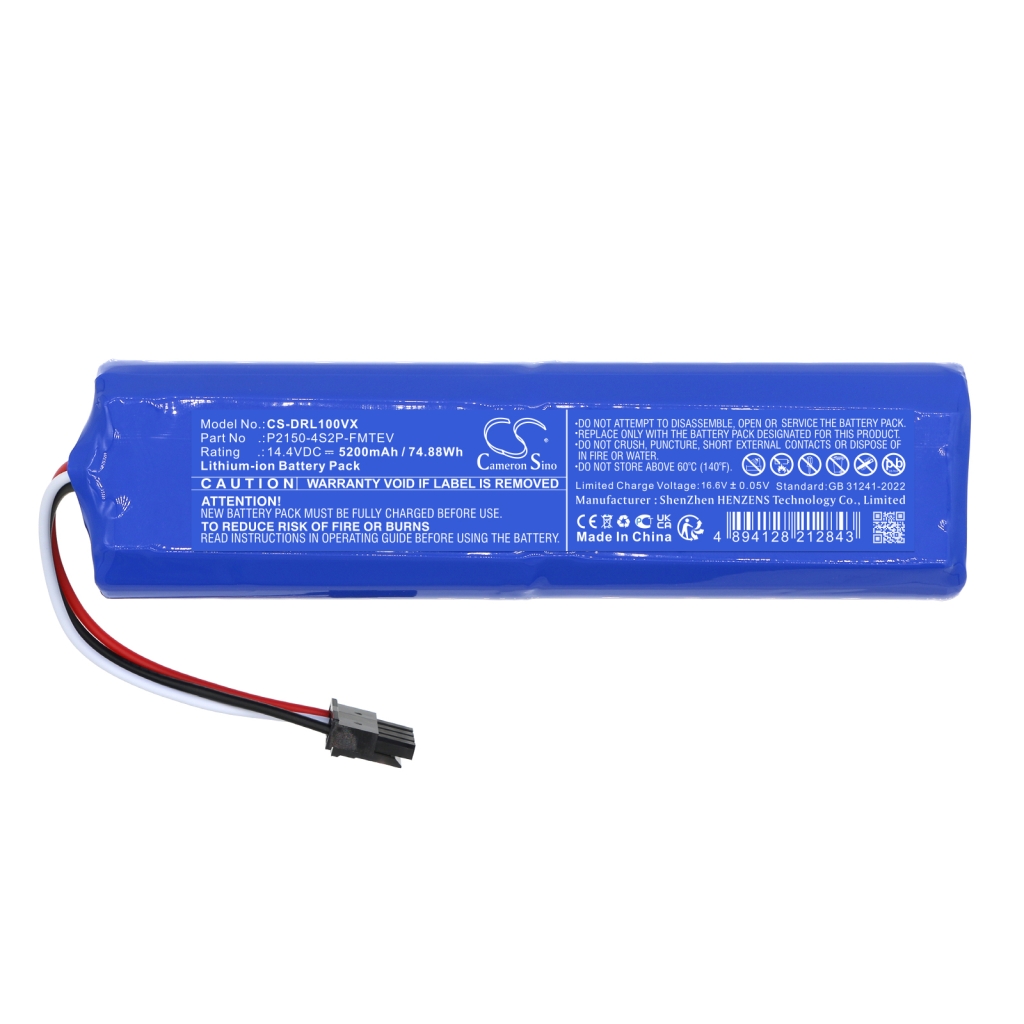 Înlocuire compatibilă pentru bateria Dreame P2150-4S2P-FMTEV