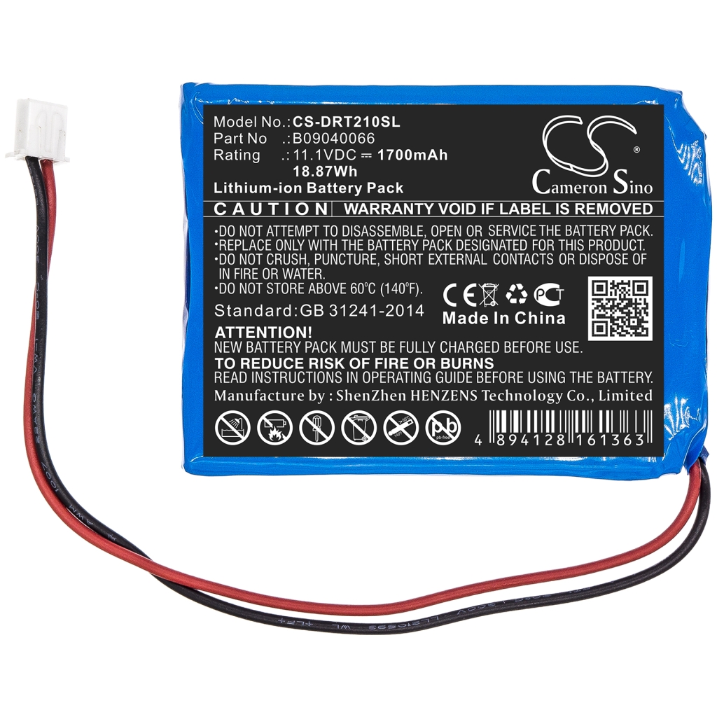 Înlocuire compatibilă pentru bateria Deviser B09040066