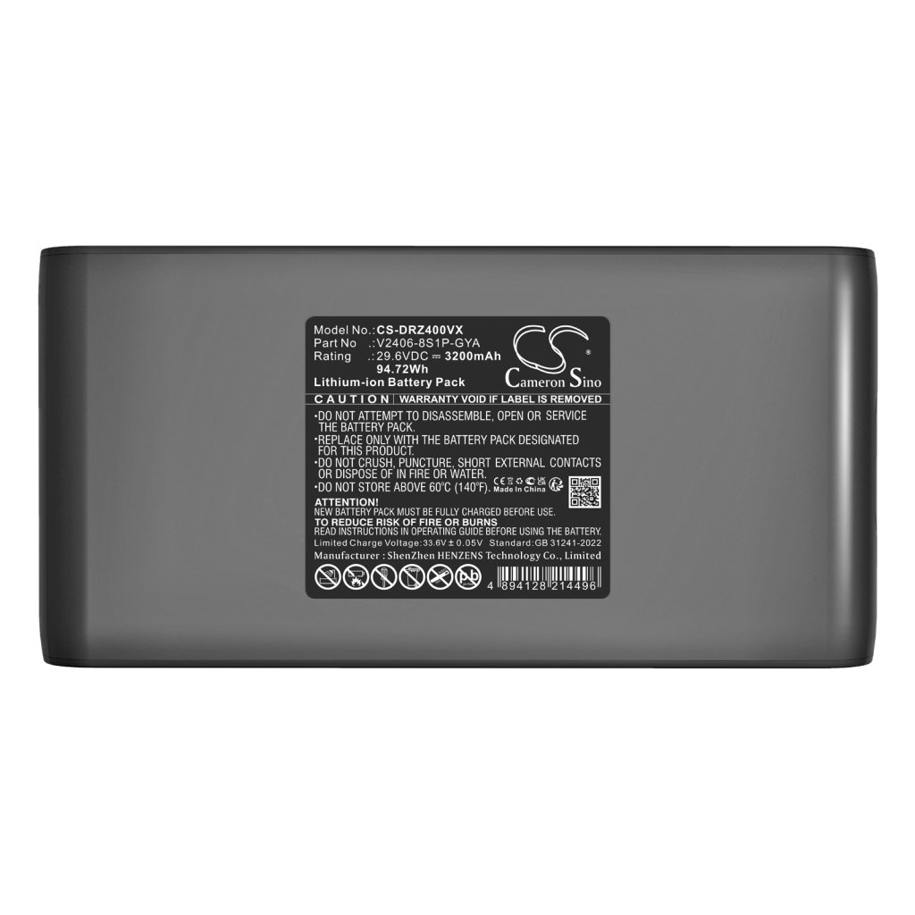 Înlocuire compatibilă pentru bateria Dreame V2406-8S1P-GYA