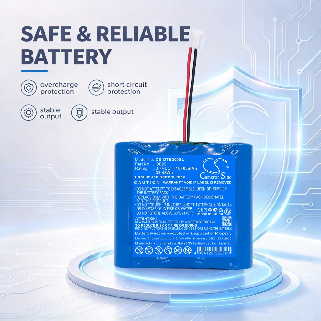 Battery for Dragon Touch 4G Security Camera