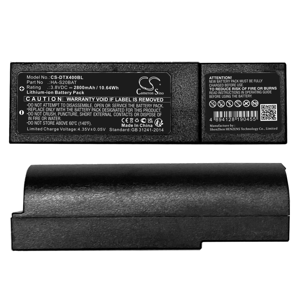 Baterii Baterie cod de bare, scanner CS-DTX400BL