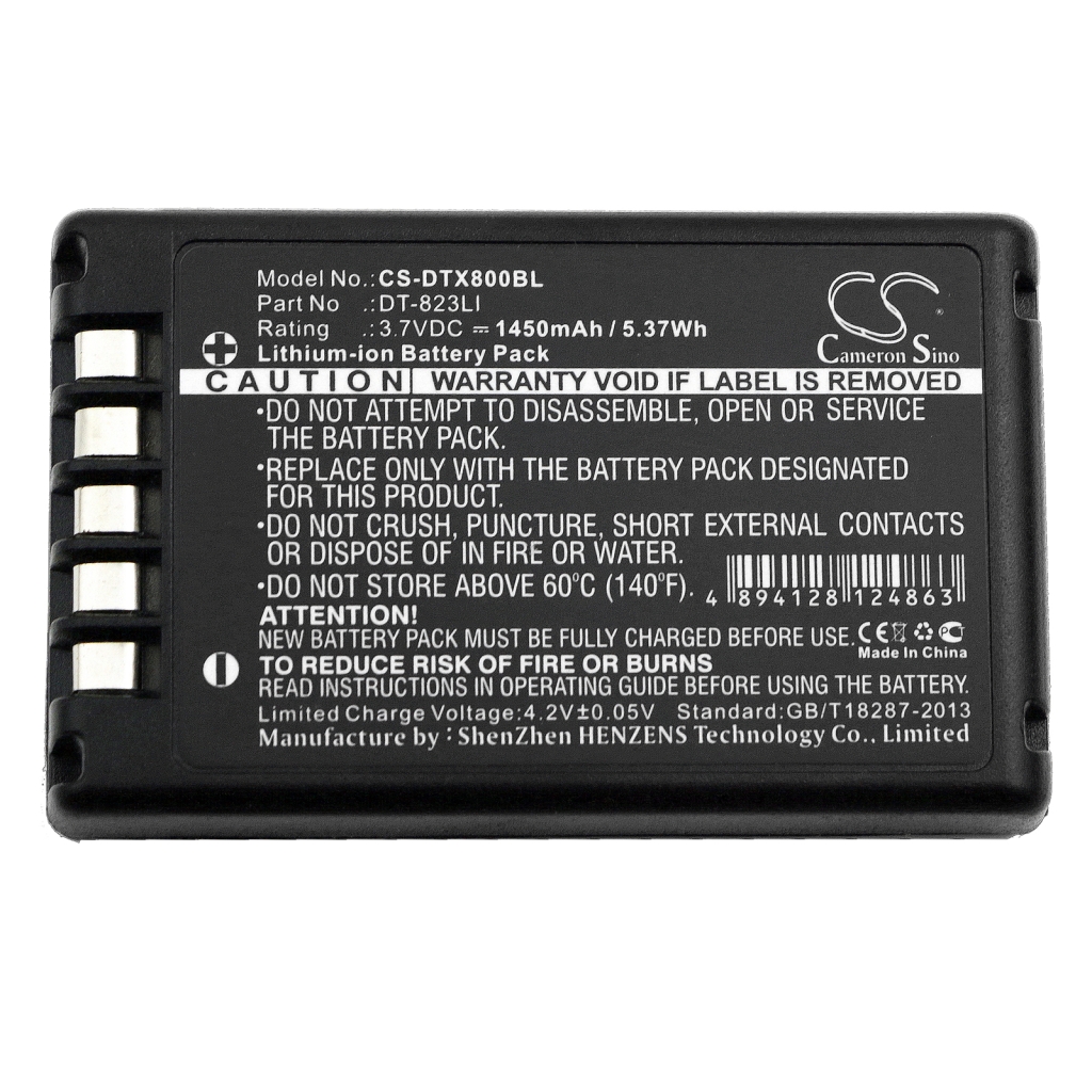 Baterii Baterie cod de bare, scanner CS-DTX800BL