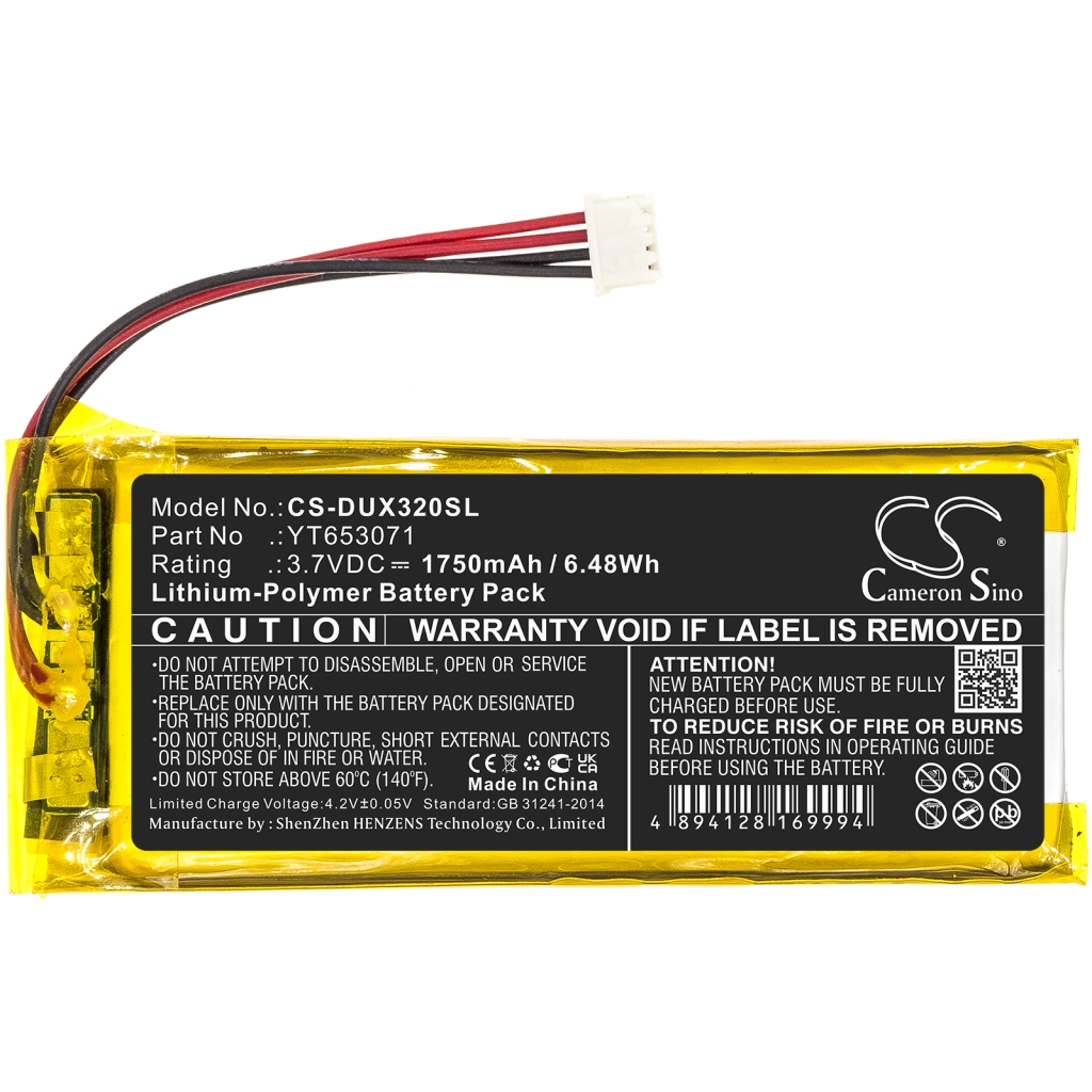 Baterie MP3, MP4, PMP Xduoo CS-DUX320SL