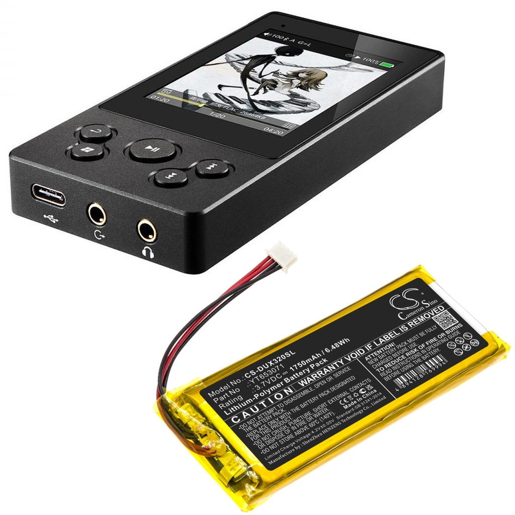 Baterie MP3, MP4, PMP Xduoo CS-DUX320SL