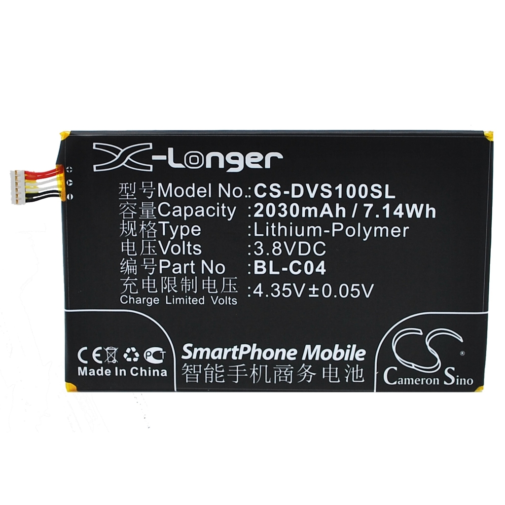 Battery compatible with DOOV