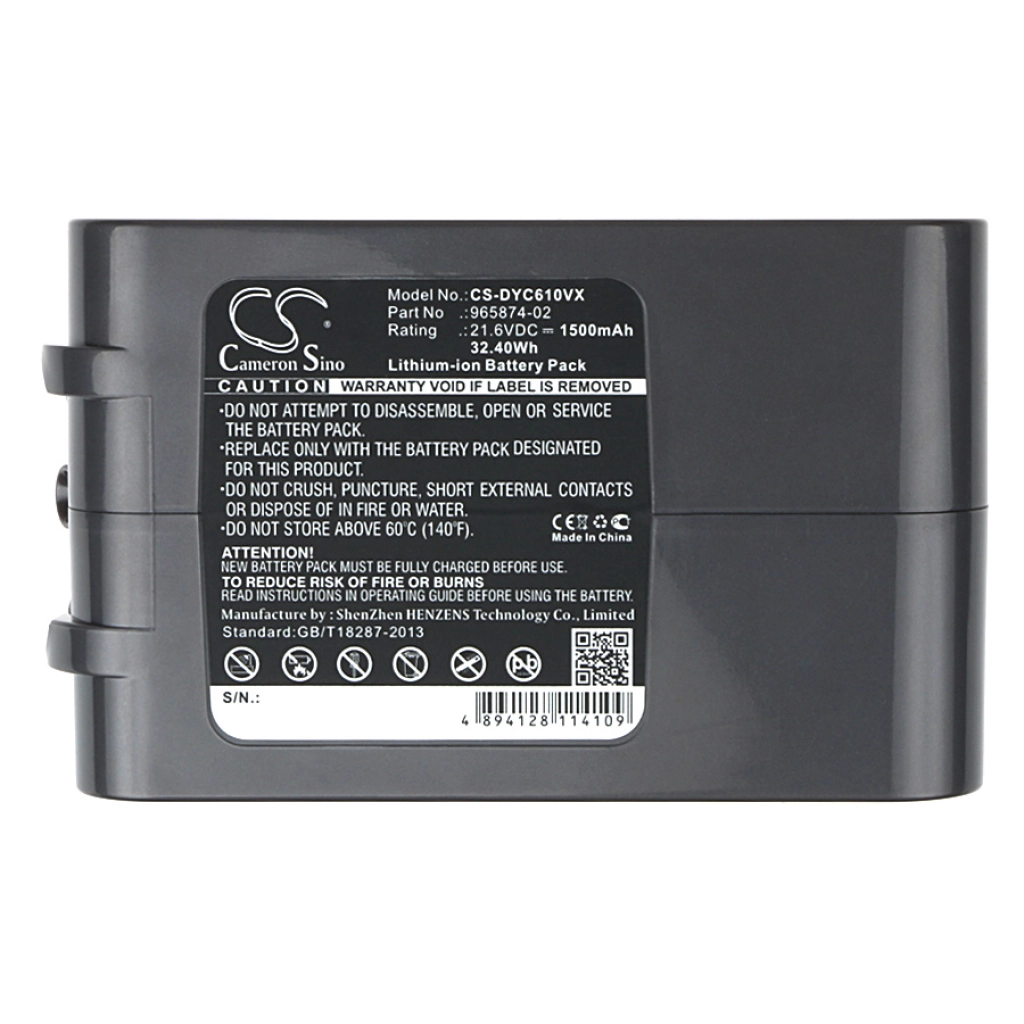 Vacuum Battery Dyson V6 Motorhead Exclusive