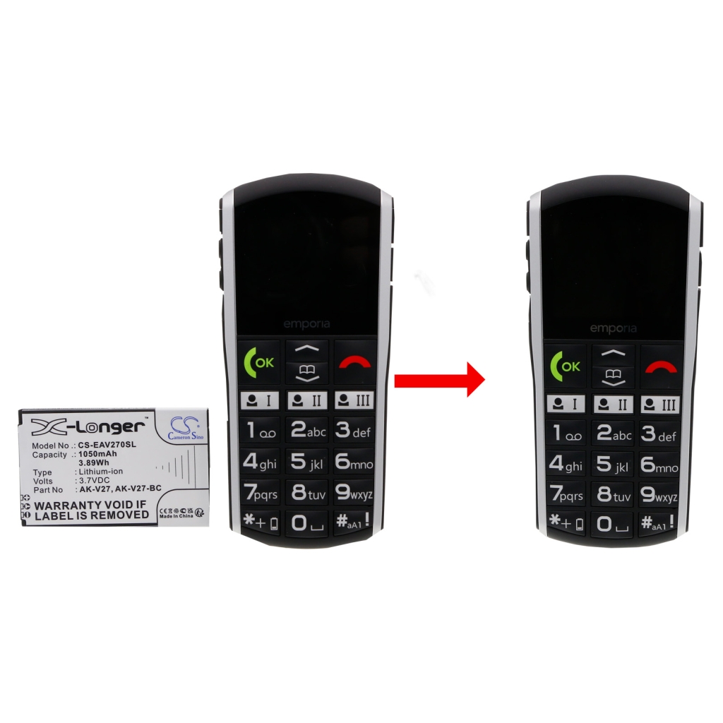 Baterie telefon mobil Emporia Simplicity (CS-EAV270SL)