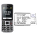 Baterie telefon mobil Emporia Prime V500.3G (CS-EAV500SL)