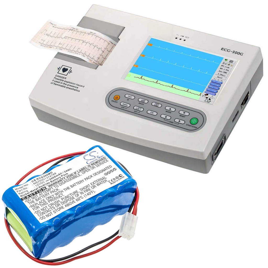 Baterie medicală Cardipia ECG-101A (CS-ECG300MD)