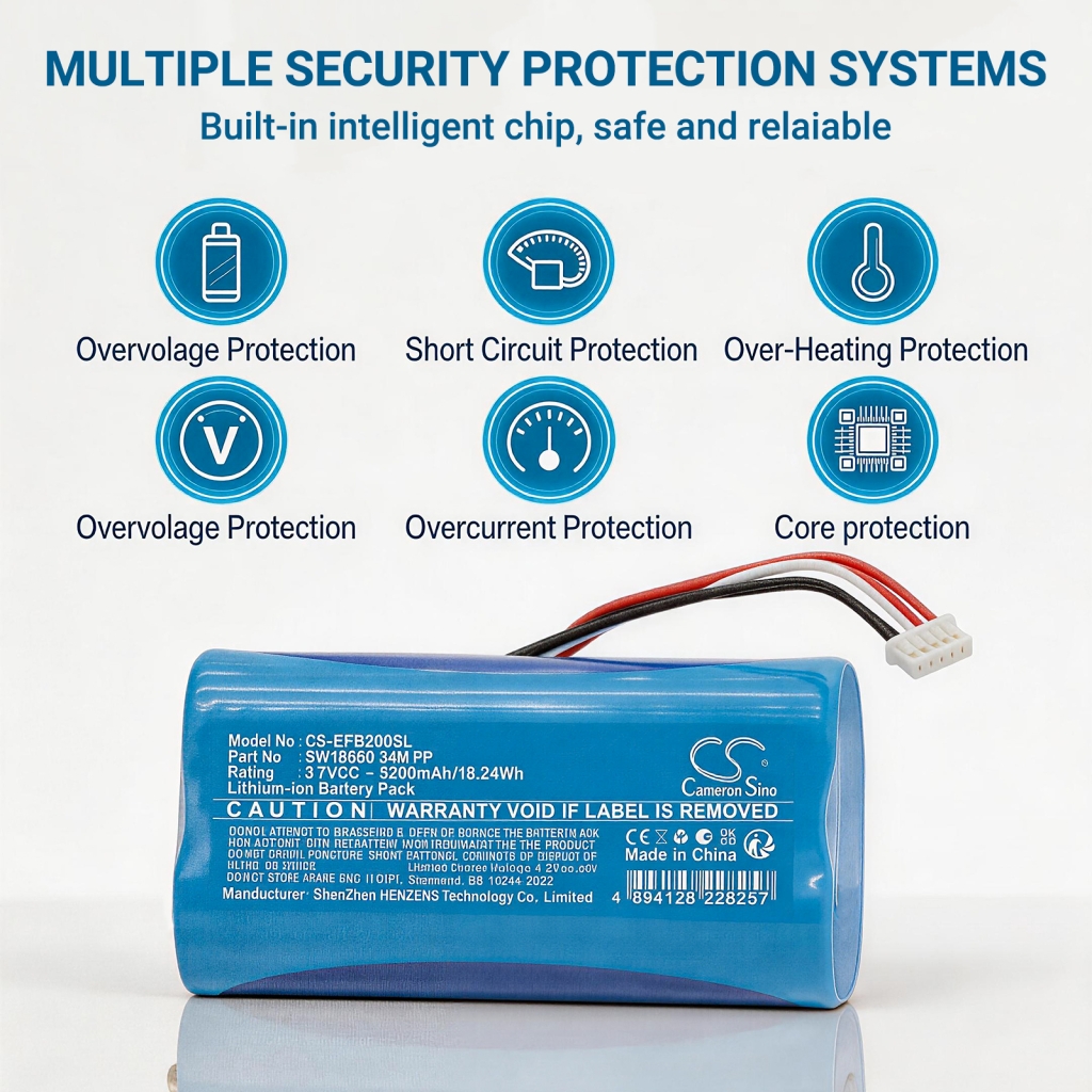 Battery compatible with Eufy