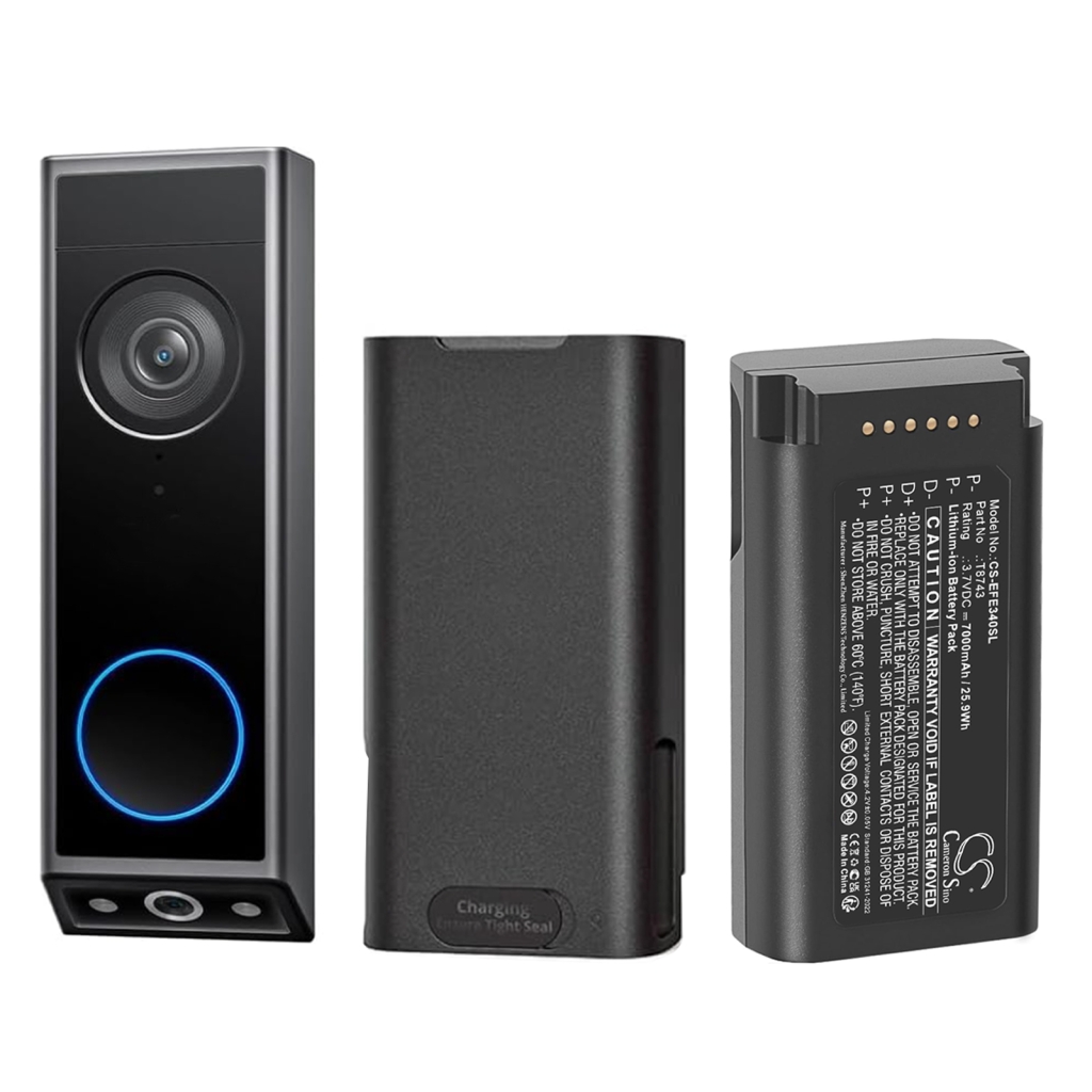 Baterie cameră de securitate acasă Eufy CS-EFE340SL