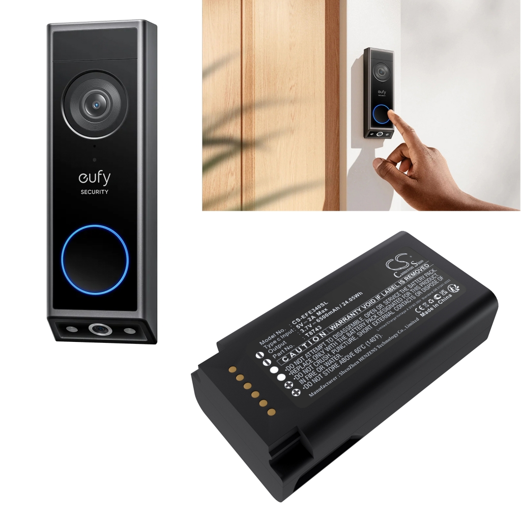 Home Security Camera Battery Eufy CS-EFE340SL
