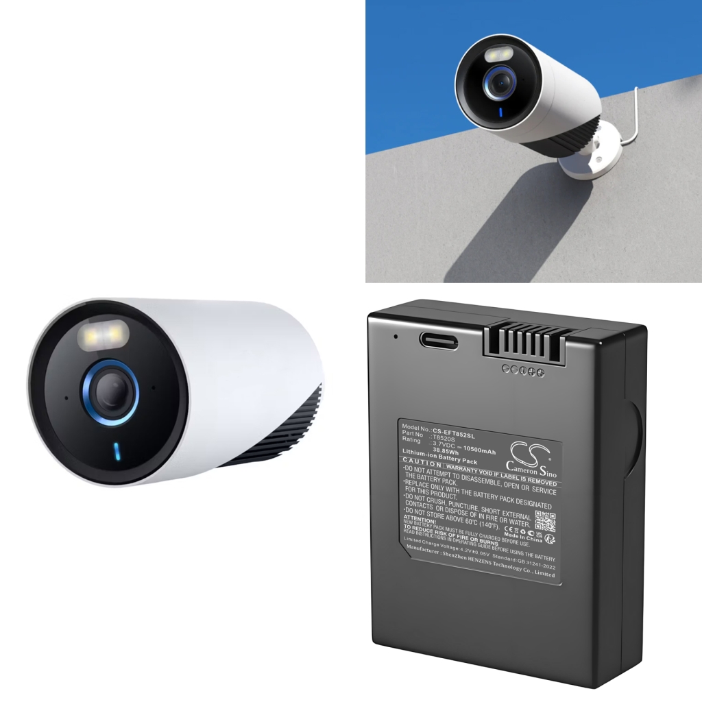 Baterii Baterie cameră de securitate acasă CS-EFT852SL