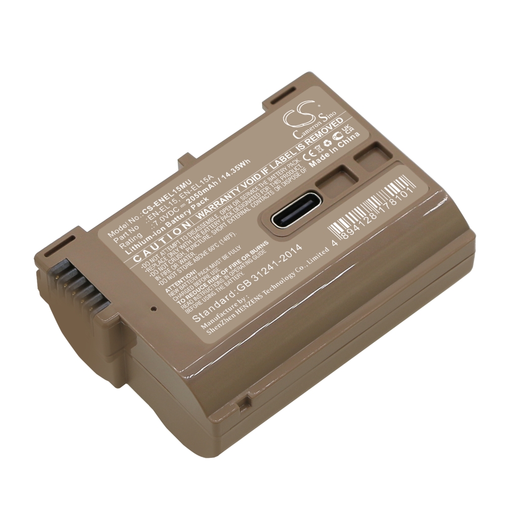 Battery Replaces EN-EL15c