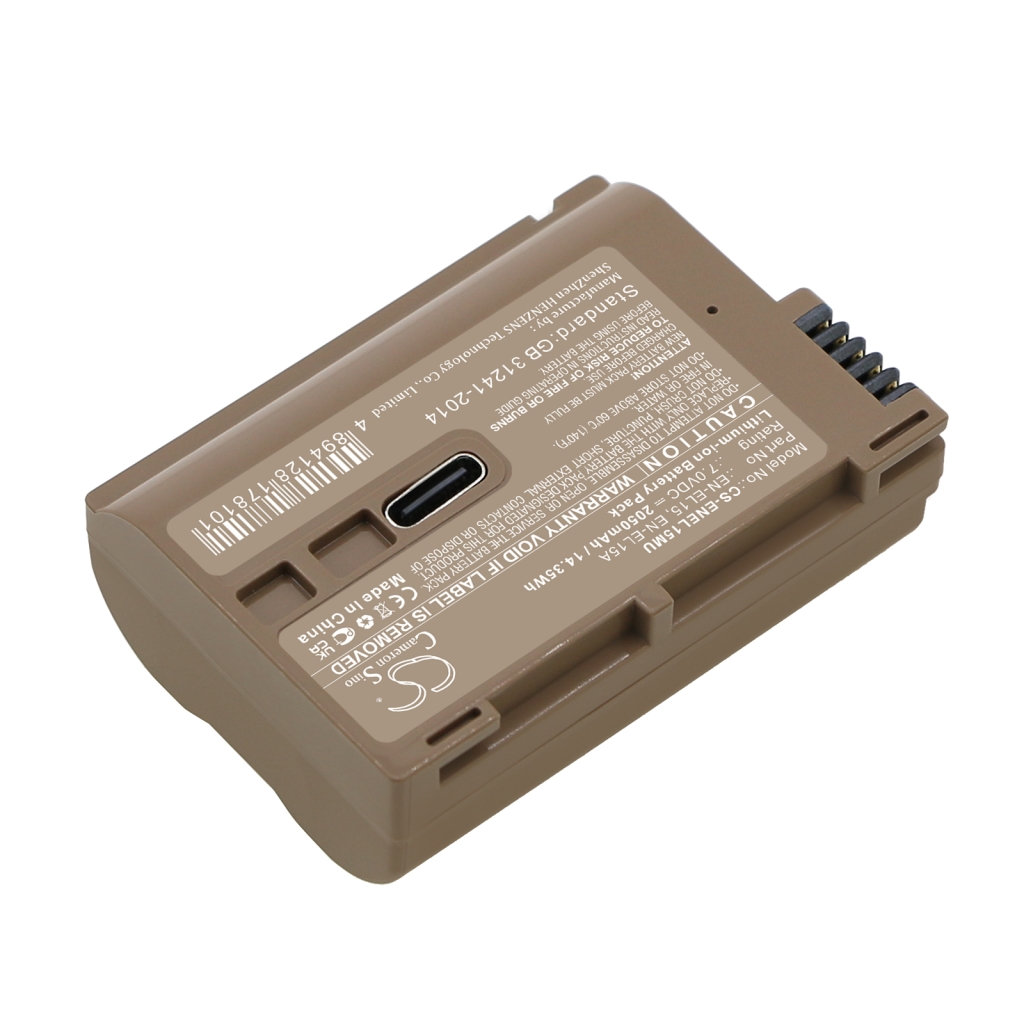 Battery Replaces EN-EL15c