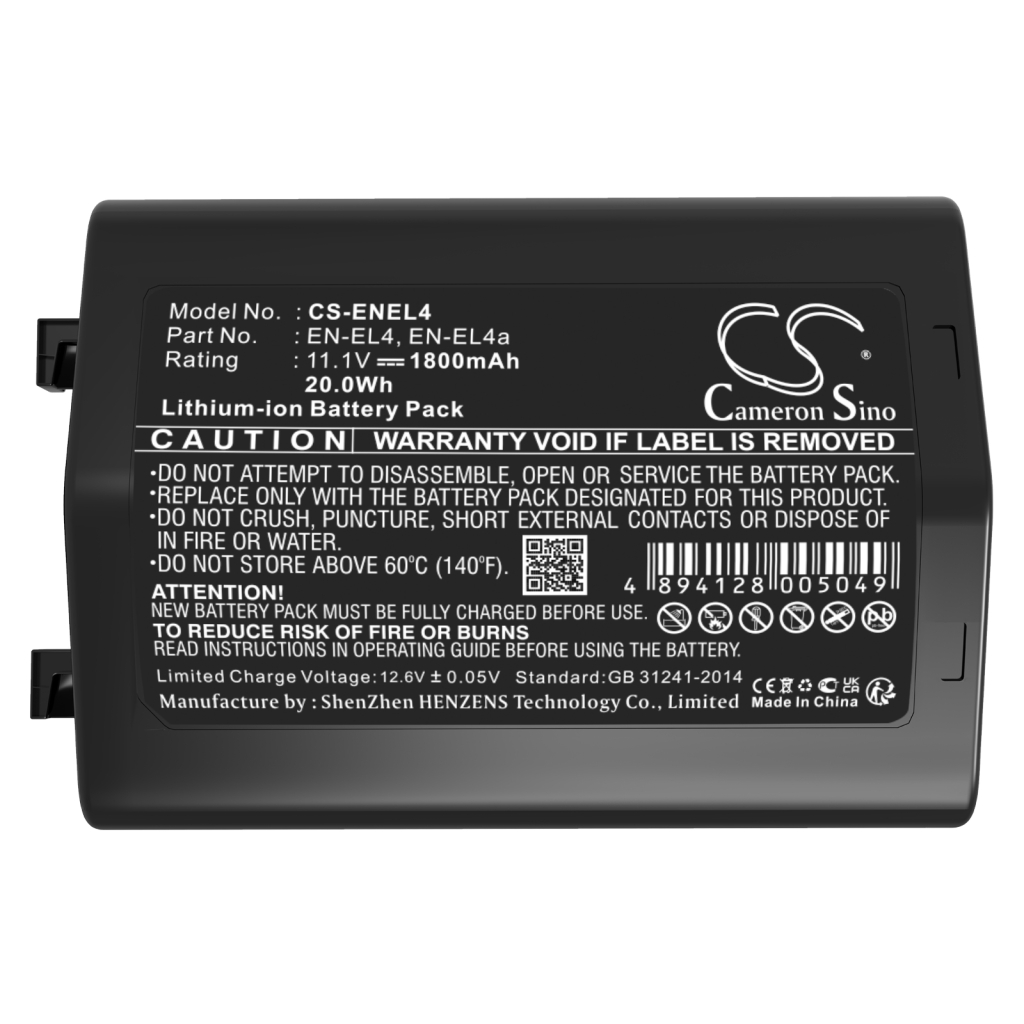 Battery Replaces EN-EL4a